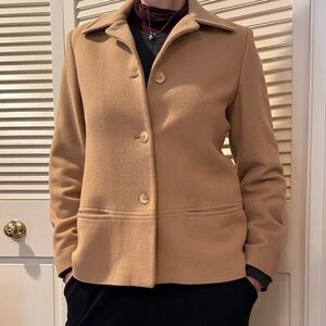 Vintage cashmere blend suit jacket